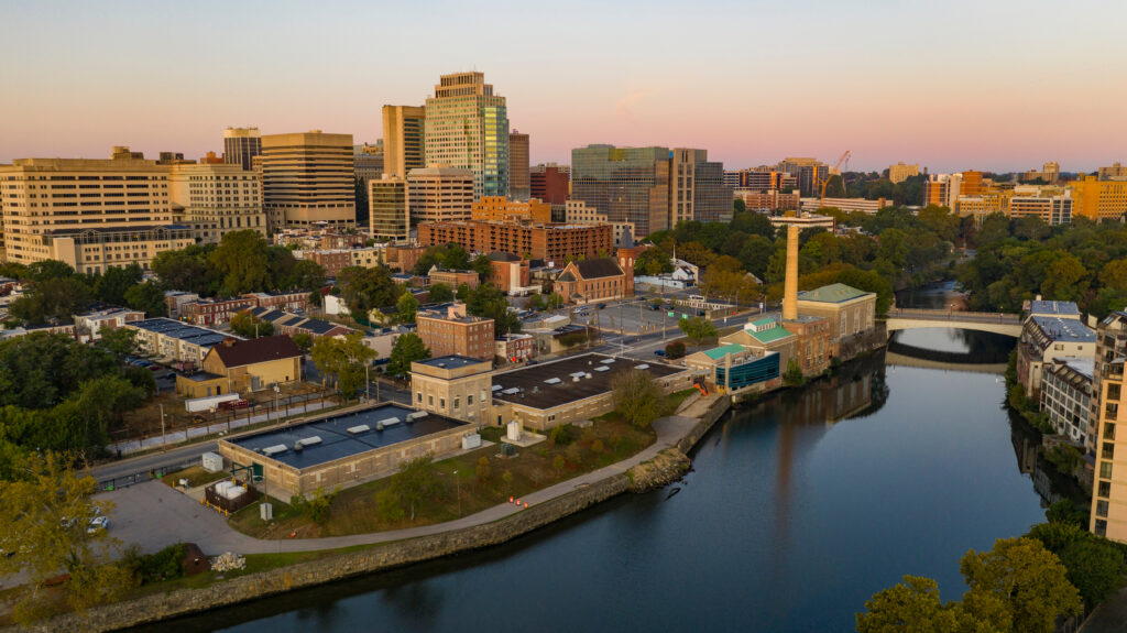 A view of Wilmington, DE
